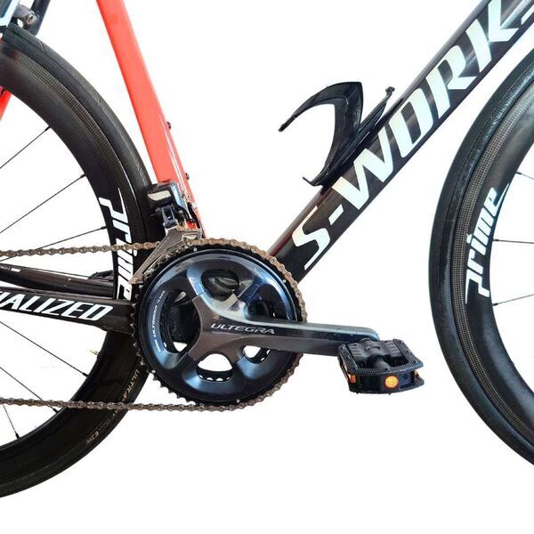 Specialized S-Works Tarmac SL5 (2018) | Diamant | schwarz/weiß | 56 cm | M | 100 - 500 km 4