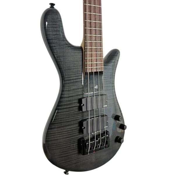 Spector Euro 4 Bolt-On Bass 2021 - Black Satin Gloss | Black Satin Gloss, image 1 of 4