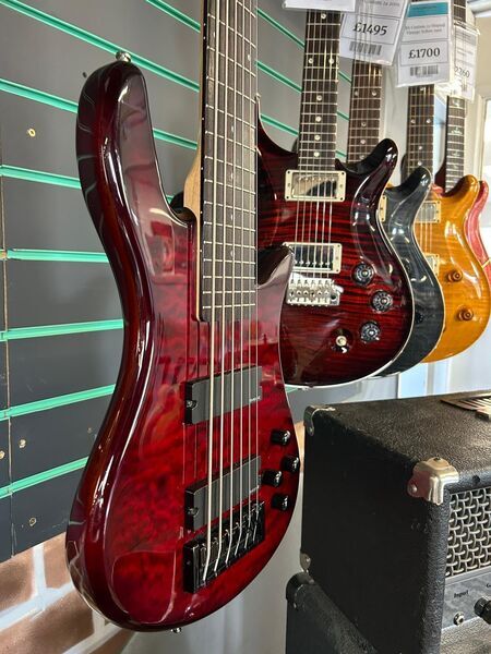 Spector Legend 6 Classic Black Cherry 6-String Electric Bass | Black Cherry, image 3 of 5