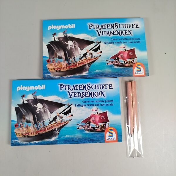 Spielesammlung: Kartenspiele & Puzzle von Playmobil & Schmidt, 6 Sets | mehrfarbig 5