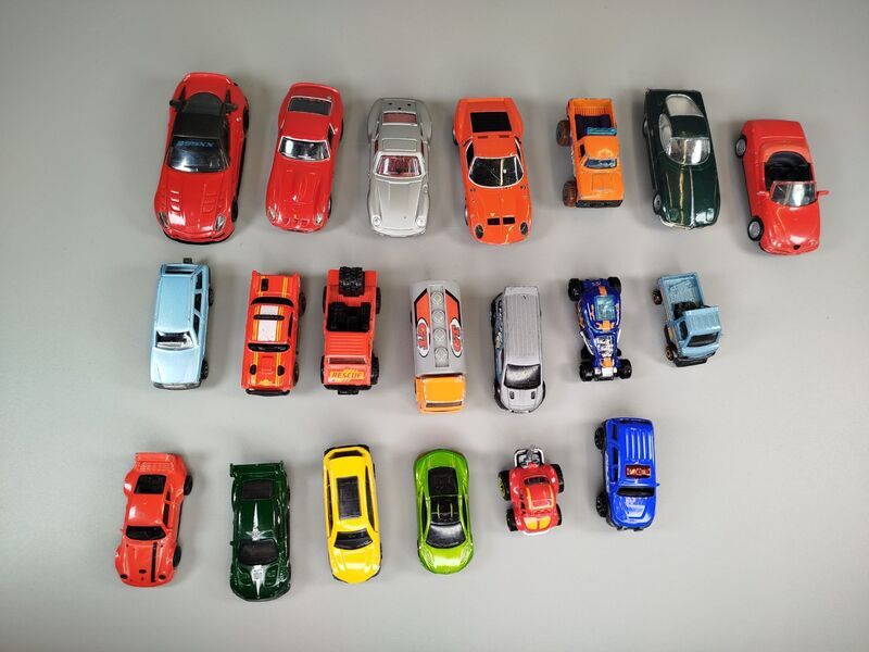 Spielzeugautos - Set von 20 Fahrzeugen | multicolored 1
