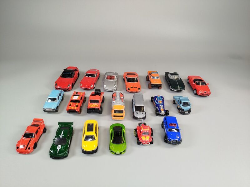 Spielzeugautos - Set von 20 Fahrzeugen | multicolored 2
