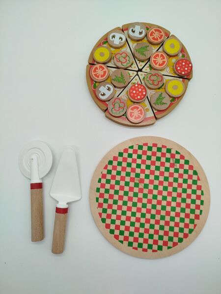 Spielzeugküchenset - Essen und Zubehör | mehrfarbig 1