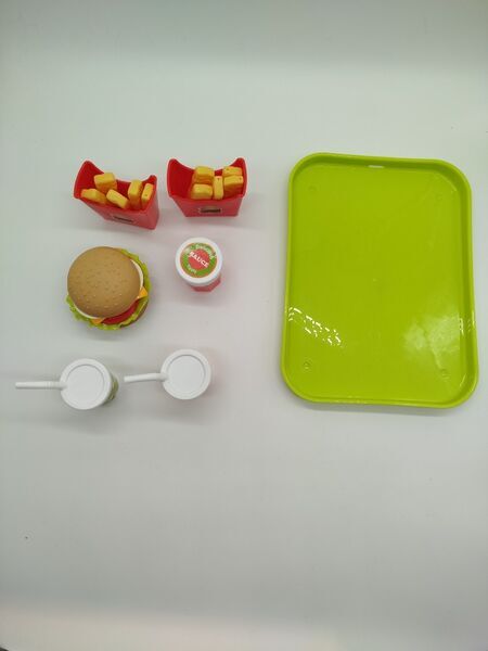 Spielzeugküchenset - Essen und Zubehör | mehrfarbig 3