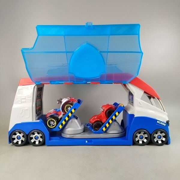 Spin Master PAW Patrol Launch'n Rescue Patroller Truck mit 2 Fahrzeugen & Ryder Figure | mehrfarbig, image 1 of 3