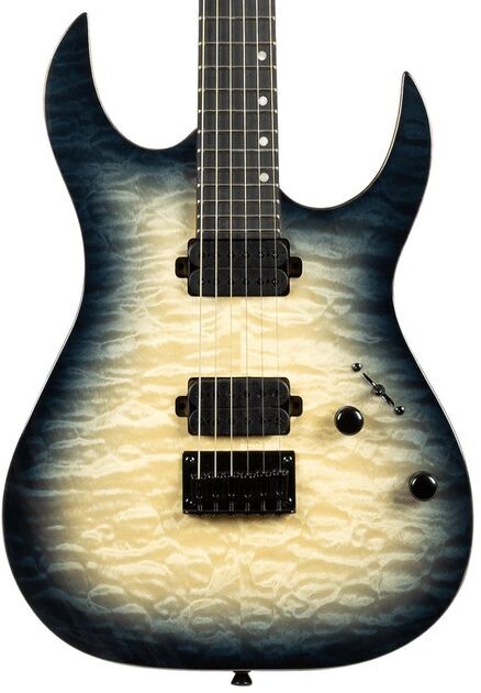 Spira S-500 QGY-E Elgitarr med quiltad lönntopp