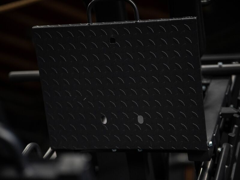 SQMIZE Elite Club LPH9i Beinpresse & Hackenschmidt-Station | schwarz 5