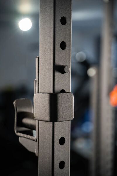 SQMIZE Power Rack SQ7.04A inkl. Latzugstation | schwarz 5