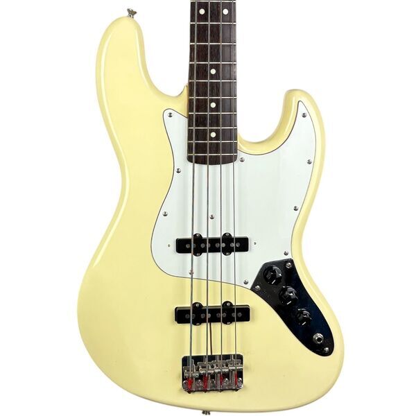 Squier by Fender Japan JB-355 Jazz Bass 1984-1987 - Vintage White | Vintage White, image 1 of 5