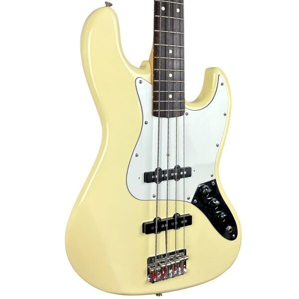 Squier by Fender Japan JB-355 Jazz Bass 1984-1987 - Vintage White | Vintage White, image 2 of 5