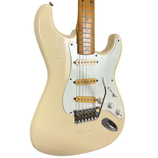 Squier by Fender Japan JV Stratocaster 1984 | vintage white, image 2 of 5