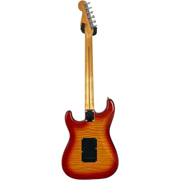 Squier by Fender Japan Silver Series Stratocaster SST-39 1993-1994 - Flame Red Burst | Flame Red Burst, image 4 of 5