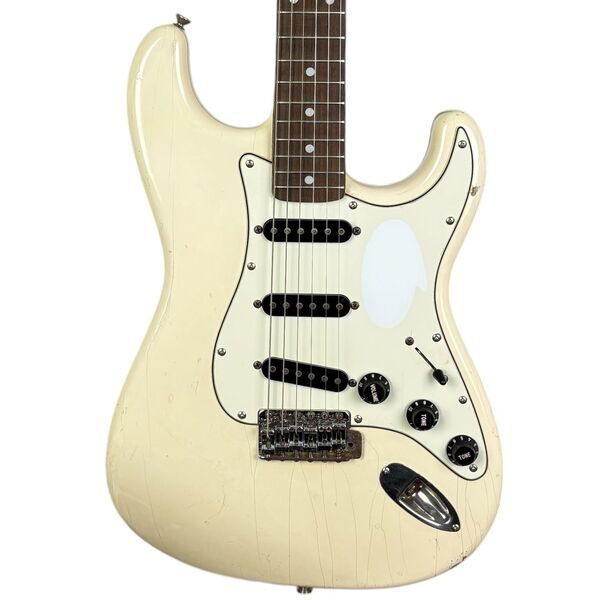 Squier by Fender Japan ST-398 72 Reissue Stratocaster 1983-1984 - Vintage White | Vintage White, image 1 of 5
