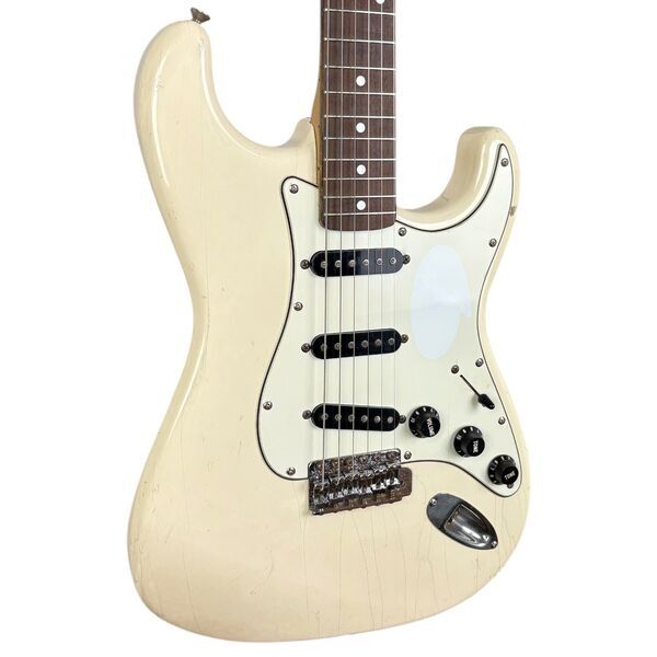 Squier by Fender Japan ST-398 72 Reissue Stratocaster 1983-1984 - Vintage White | Vintage White, image 2 of 5
