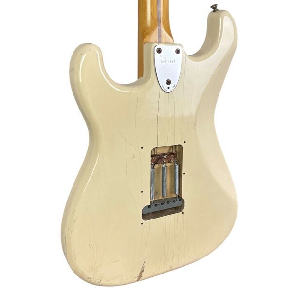 Squier by Fender Japan ST-398 72 Reissue Stratocaster 1983-1984 - Vintage White | Vintage White, image 5 of 5
