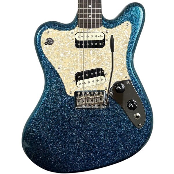 Squier by Fender Paranormal Series Super Sonic 2021 | blue sparkle, image 1 of 5