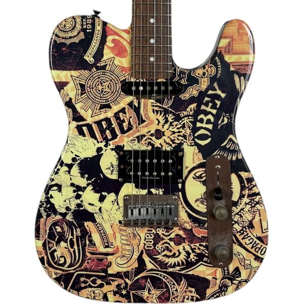 Squier by Fender Telecaster 2006 - Obey Graphic | original, image 1 of 5