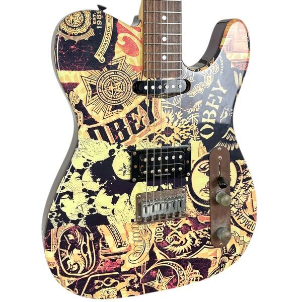 Squier by Fender Telecaster 2006 - Obey Graphic | original, image 2 of 5