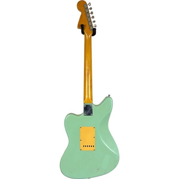 Squier by Fender Vista Series Jagmaster 1997-1998 - Sea Foam Green Repaint | zielony, image 4 of 5