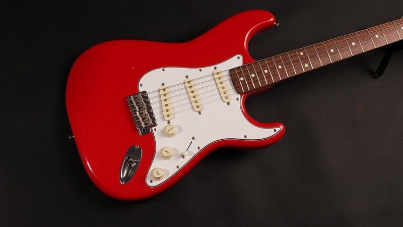 Squier JV Stratocaster SST-30 (1983) | red, image 2 of 5