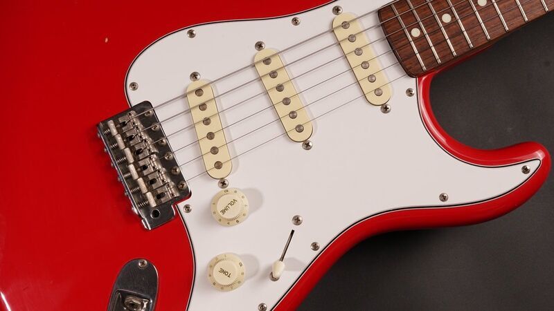 Squier JV Stratocaster SST-30 (1983) | red, image 3 of 5