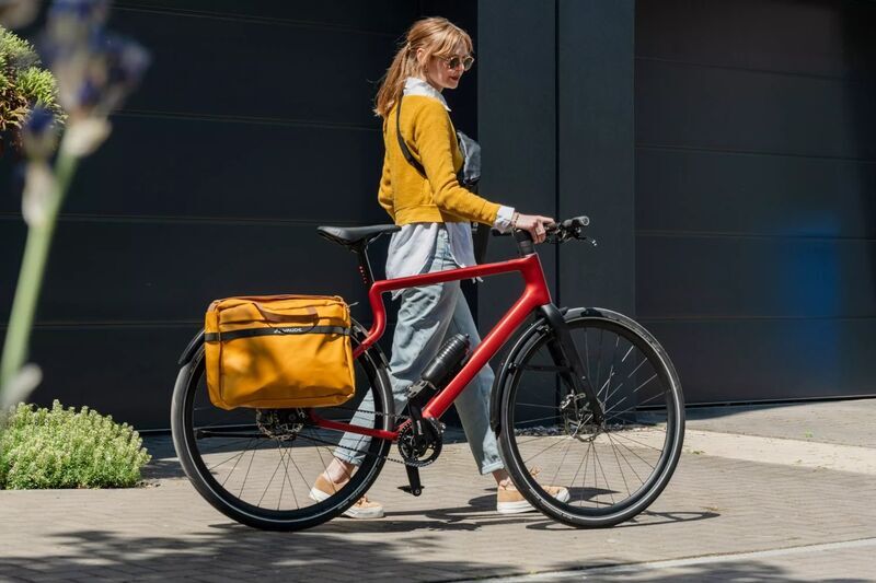 URWAHN Stadtfuchs E-Bike | vermelho | 28" | S | < 500 km 1