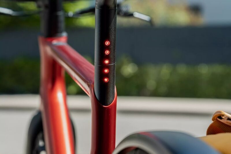 URWAHN Stadtfuchs E-Bike | vermelho | 28" | S | < 500 km 3