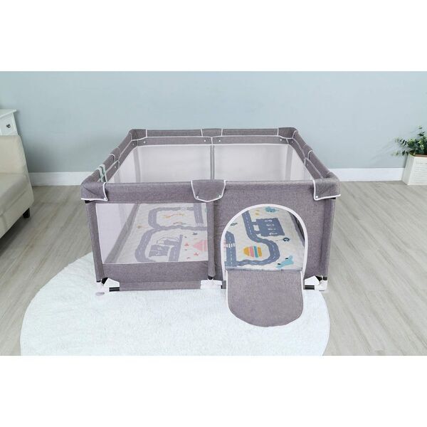 Star Ibaby Laufstall Oxford | XL | grey 2