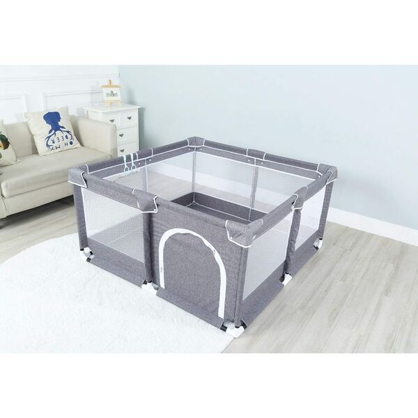 Star Ibaby Laufstall Oxford | XL | grigio 2