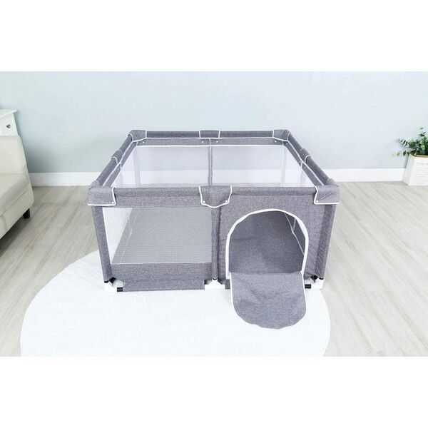 Star Ibaby Laufstall Oxford | XL | grigio 3