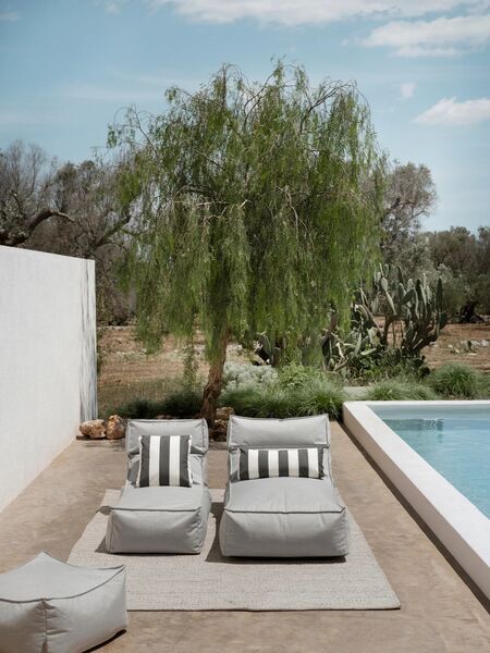STAY Outdoor-Lounger Cloud 80 x 150 cm 62040 | grau, image 1 of 4