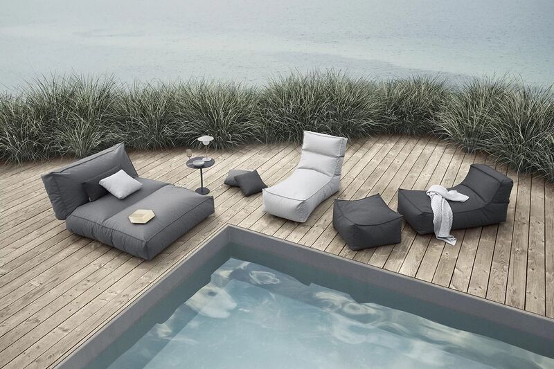 STAY Outdoor-Lounger Coal 60 x 120 cm 62001 | anthracite, image 3 of 4