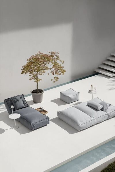 STAY Outdoor-Lounger Stone 80 x 150 cm 62038 | grau, image 3 of 4