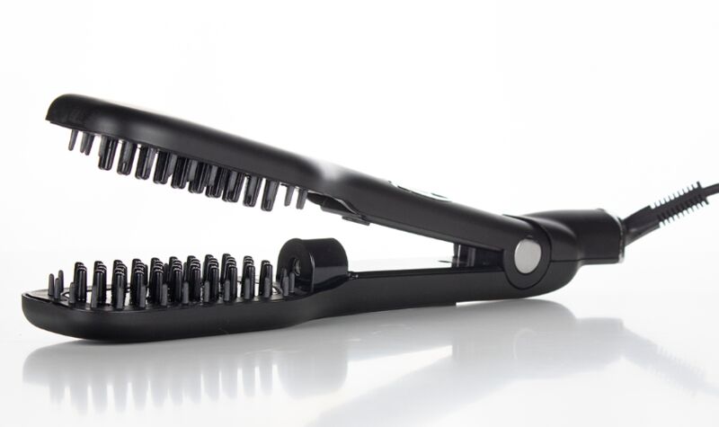 Steam brush 2.0 straightening brush with steam | black/red, image 2 of 2
