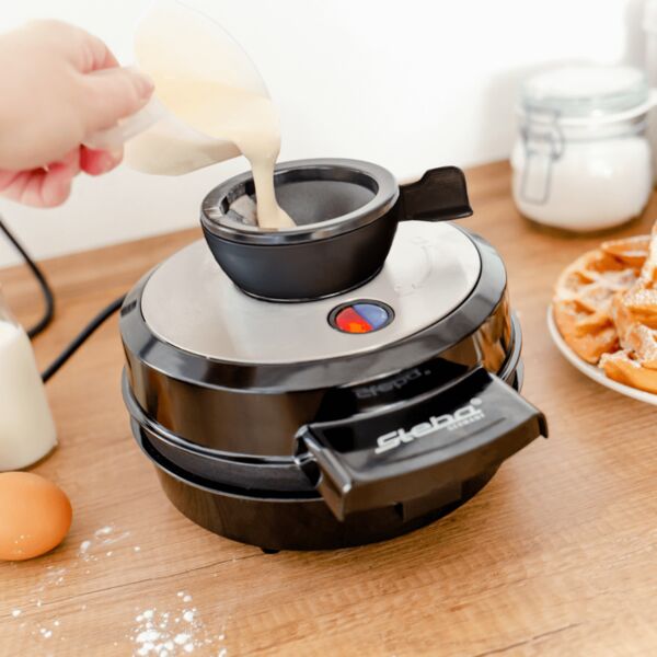 Steba WE 20 Volcano Waffle iron | black/silver 4