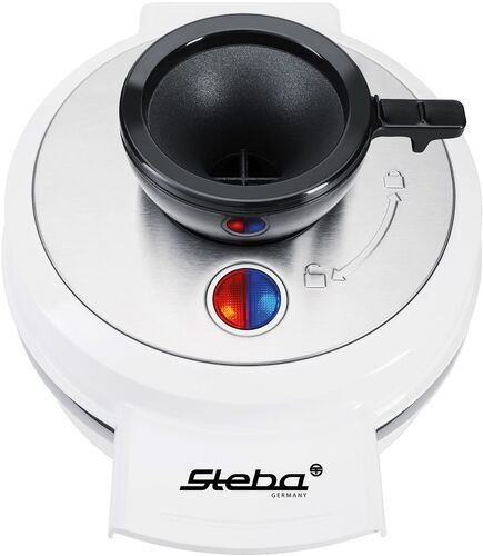 Steba WE 20 Volcano Waffeleisen   weiß - Refurbished
