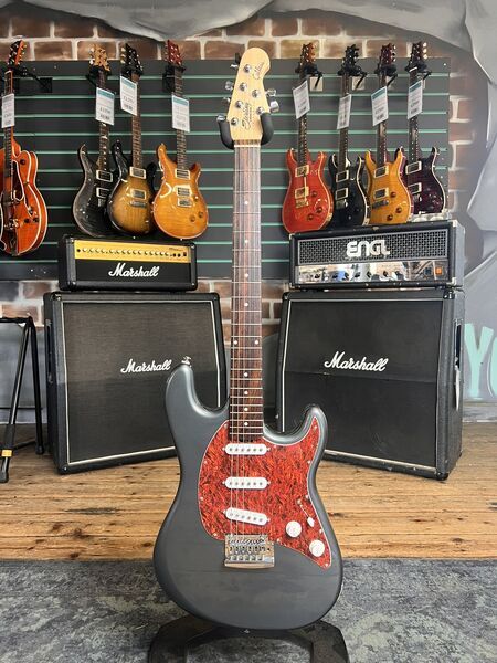 Sterling By Music Man Cutlass CT30SSS Charcoal Frost Electric Guitar | charcoal, image 1 of 5
