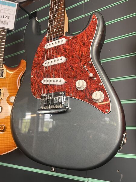 Sterling By Music Man Cutlass CT30SSS Charcoal Frost Electric Guitar | charcoal, image 5 of 5
