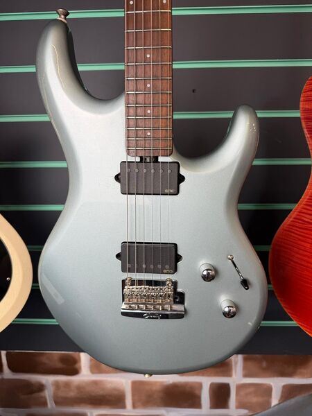 Sterling by Music Man LK100D Luke Blue Electric Guitar w/ Upgraded PU's | blue, image 3 of 5