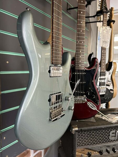 Sterling by Music Man LK100D Luke Blue Electric Guitar | blue, image 3 of 5