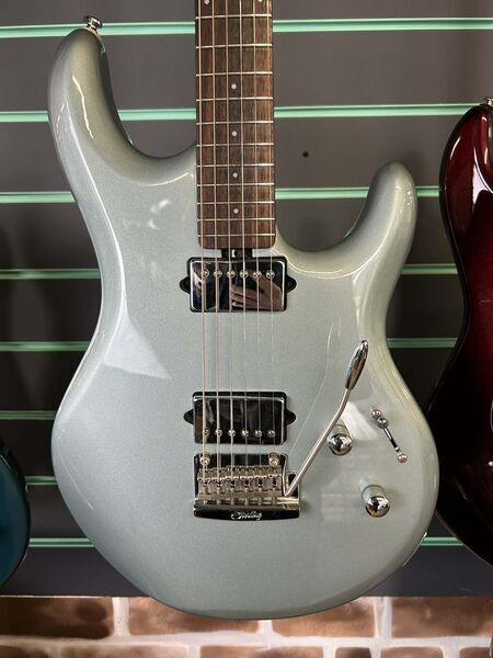 Sterling by Music Man LK100D Luke Blue Electric Guitar | blue, image 4 of 5
