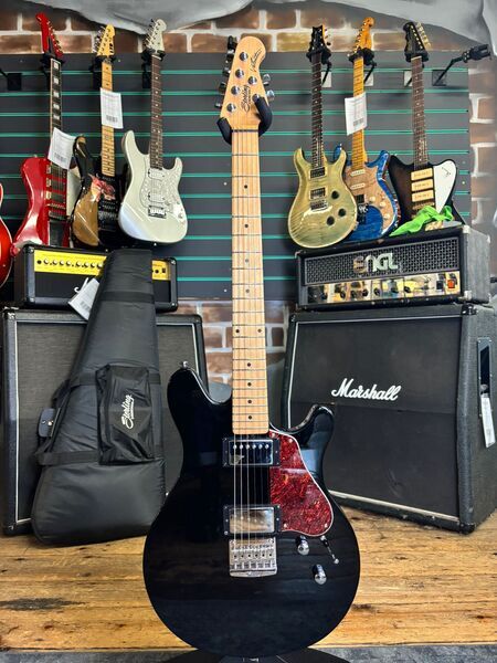 Sterling by Music Man JV60 James Valentine Signature Black Electric Guitar | black, image 1 of 5