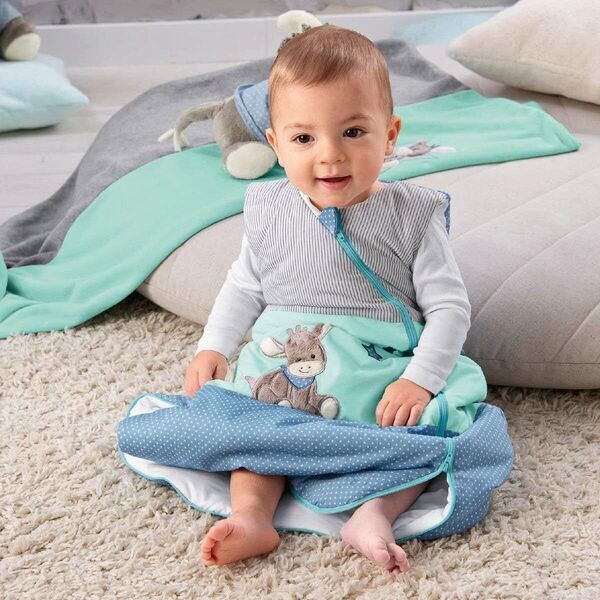 Sterntaler Funktionsschlafsack Emmi Esel | blue 3