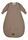 Sterntaler sleeping bag mit arms | brown, thumbnail 1 of 3