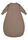 Sterntaler sleeping bag mit arms | brown, thumbnail 3 of 3