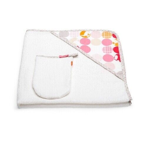 Stokke Kaputzenbadetuch inkl. Waschtuch | multicolored 1