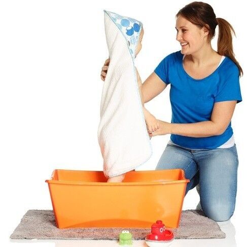 Stokke Kaputzenbadetuch inkl. Waschtuch | multicolored 3