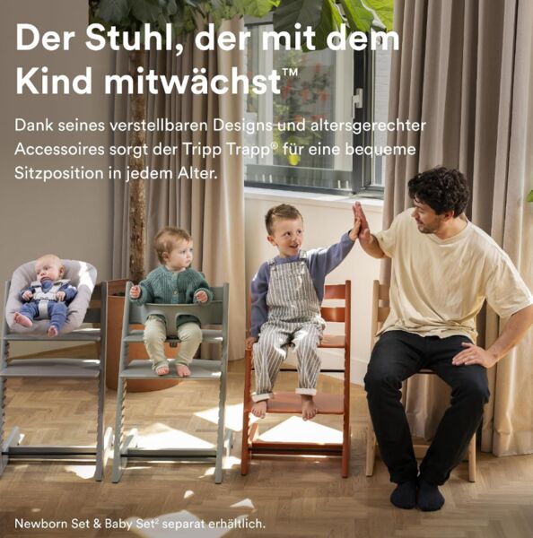 Stokke trip Trapp chair | white, image 3 of 3