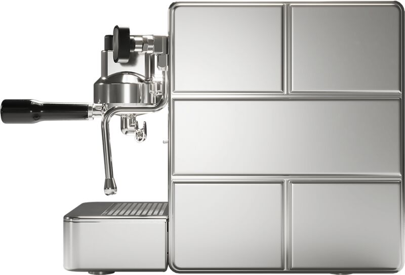 Stone Mine Premium Machine à café à porte-filtre | chrome 4