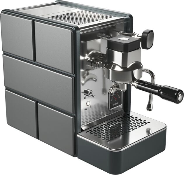 Stone Pure Siebträger Kaffeemaschine | grau 2